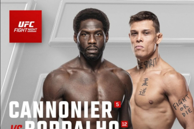 Каннонир против Борральо: как смотреть главный бой UFC Vegas 96 в ночь на 25 августа